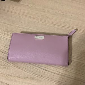 Pink Kate spade wallet